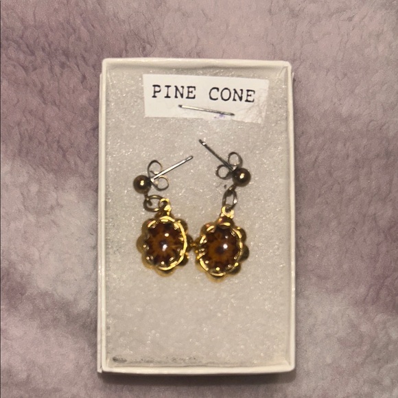 Real Pinecone Earrings - Picture 6 of 6